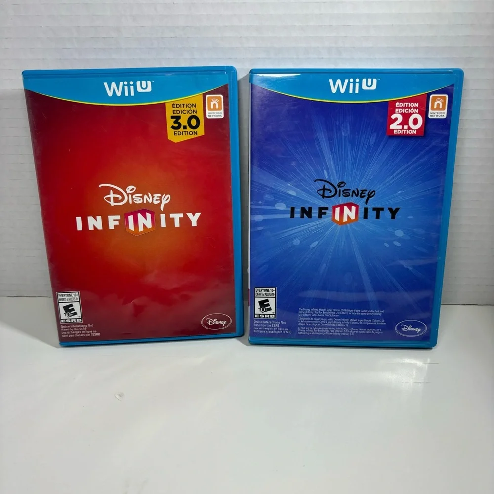 WiiU Disney Infinity game lot of‎ 2